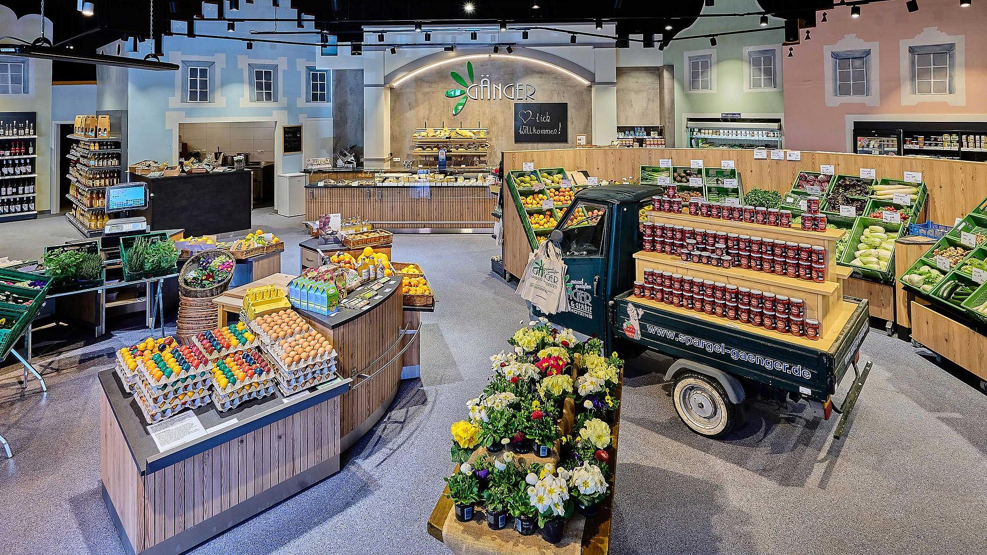 Regional einkaufen im Hofladen von Spargel & Erdbeeren Gänger